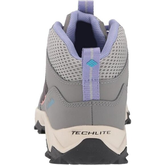 Columbia Flow Centre Hiking Boots Womens 9.5 Steam Fairytale Blue Grey - Picture 3 of 7
